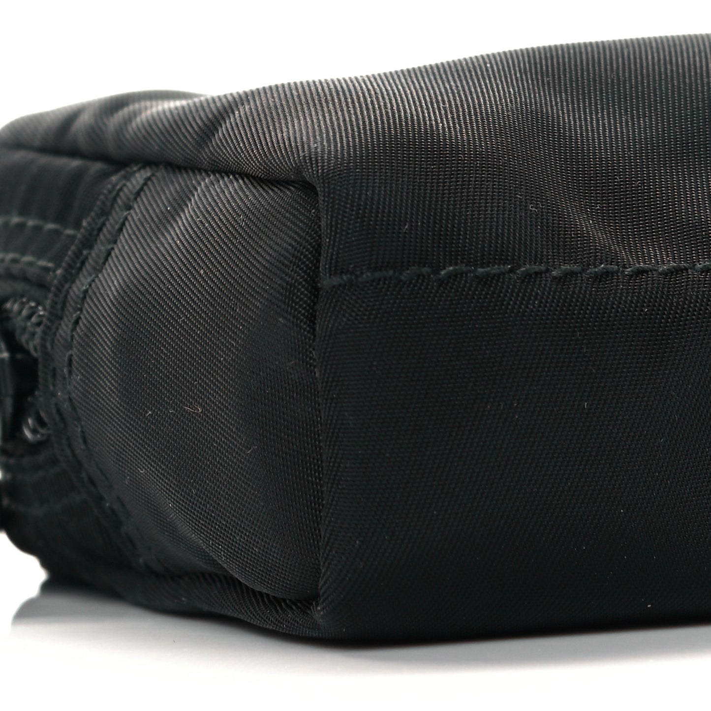 Tessuto Nylon Vela Cosmetic Pouch Black