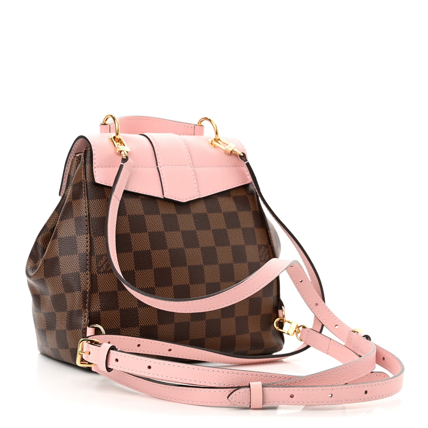 Damier Ebene Clapton Backpack Magnolia