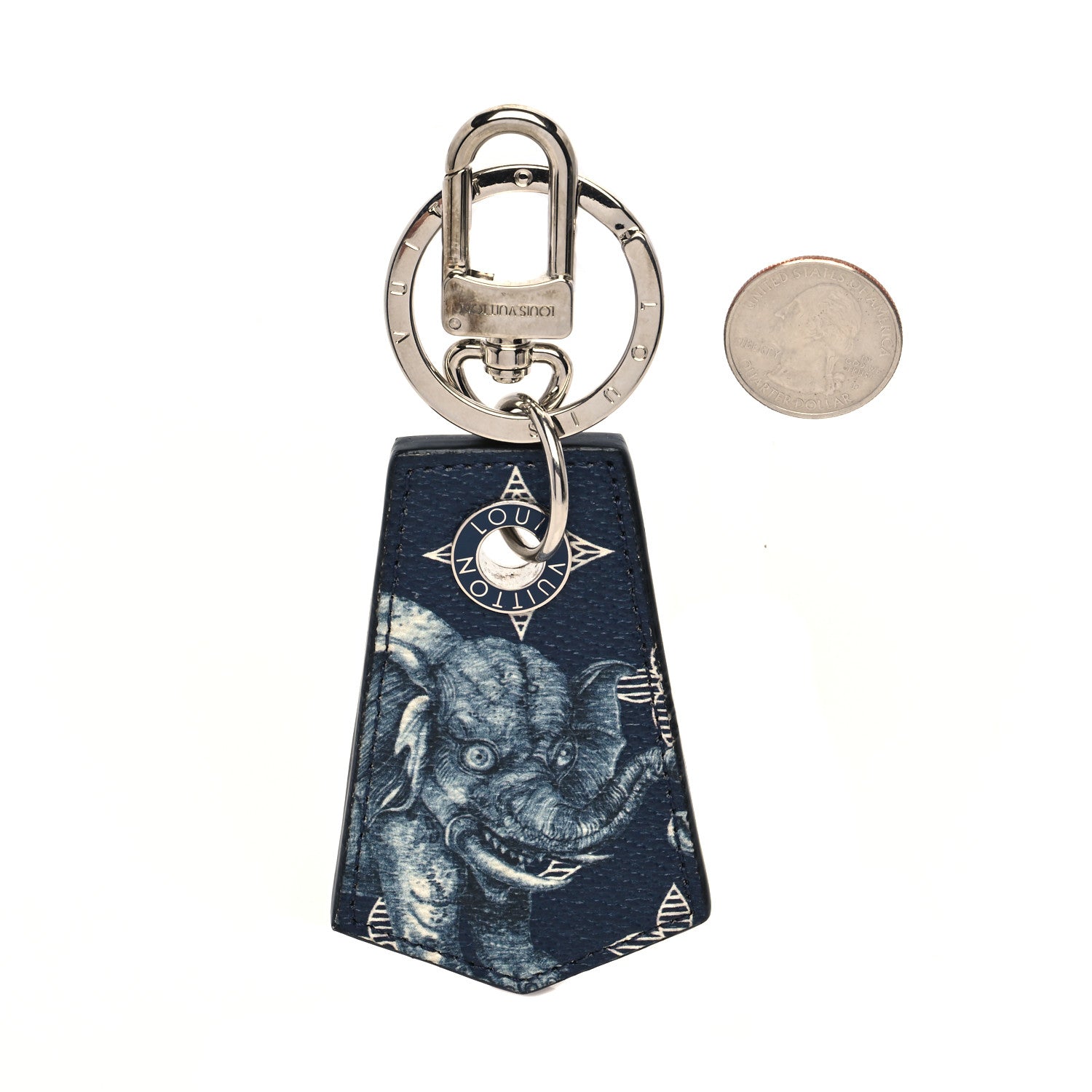 Louis Vuitton Savane Monogram Chapman Bag Charm Encre 2 of 6