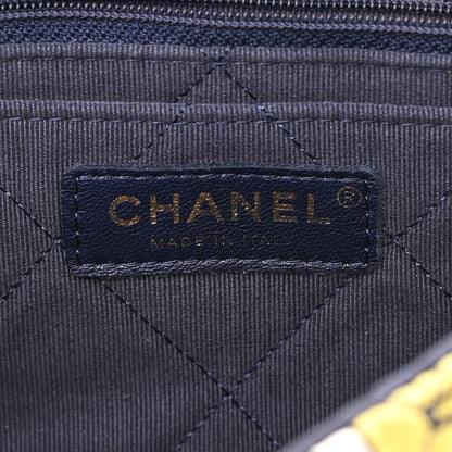 Chanel Printed Silk CC Small Single Flap Multicolor 6 of 13