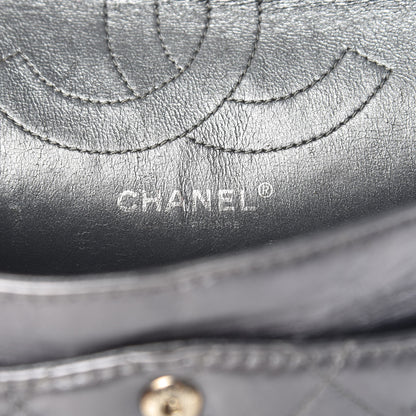 Chanel Metallic Aged Calfskin Quilted 2.55 Reissue 225 Flap Grey 6 of 14
