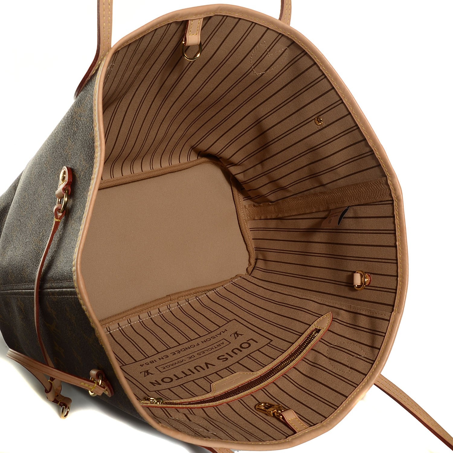 Louis Vuitton Monogram Neverfull MM 6 of 9