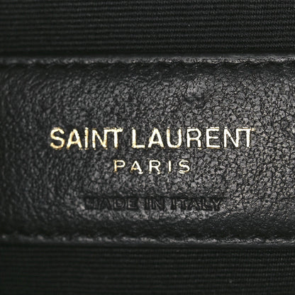 Saint Laurent Calfskin Matelasse Monogram Lou Camera Bag Red 6 of 11