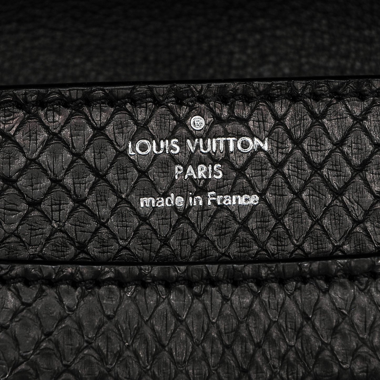 Python Louise Chain MM Black