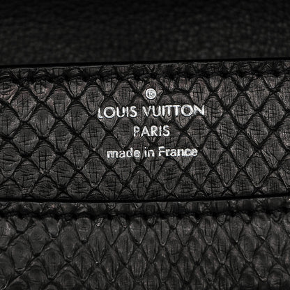 Louis Vuitton Python Louise Chain MM Black 6 of 8