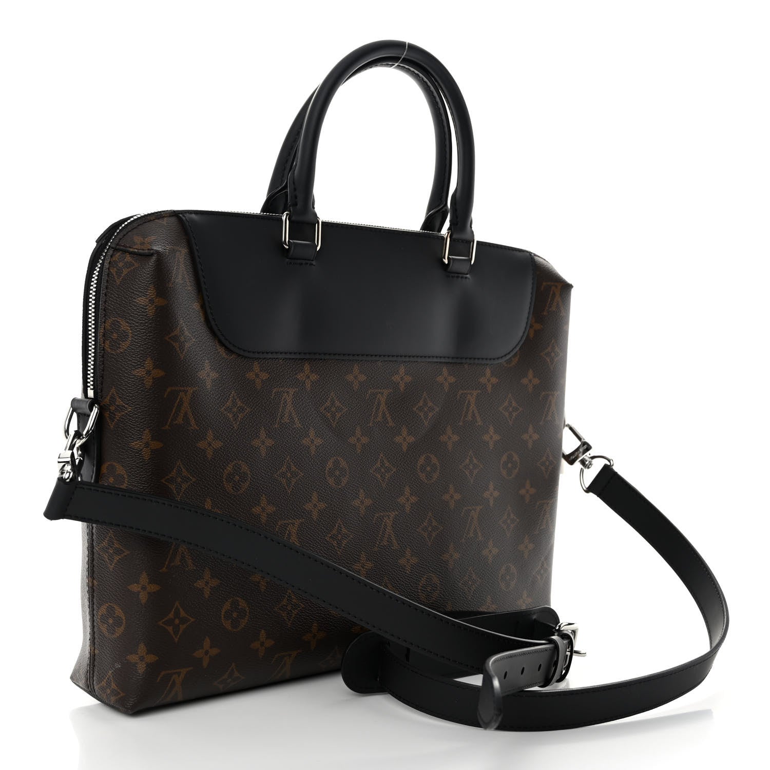 Louis Vuitton Monogram Macassar Porte-Documents Jour 3 of 9