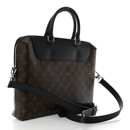 Louis Vuitton Monogram Macassar Porte-Documents Jour 3 of 9