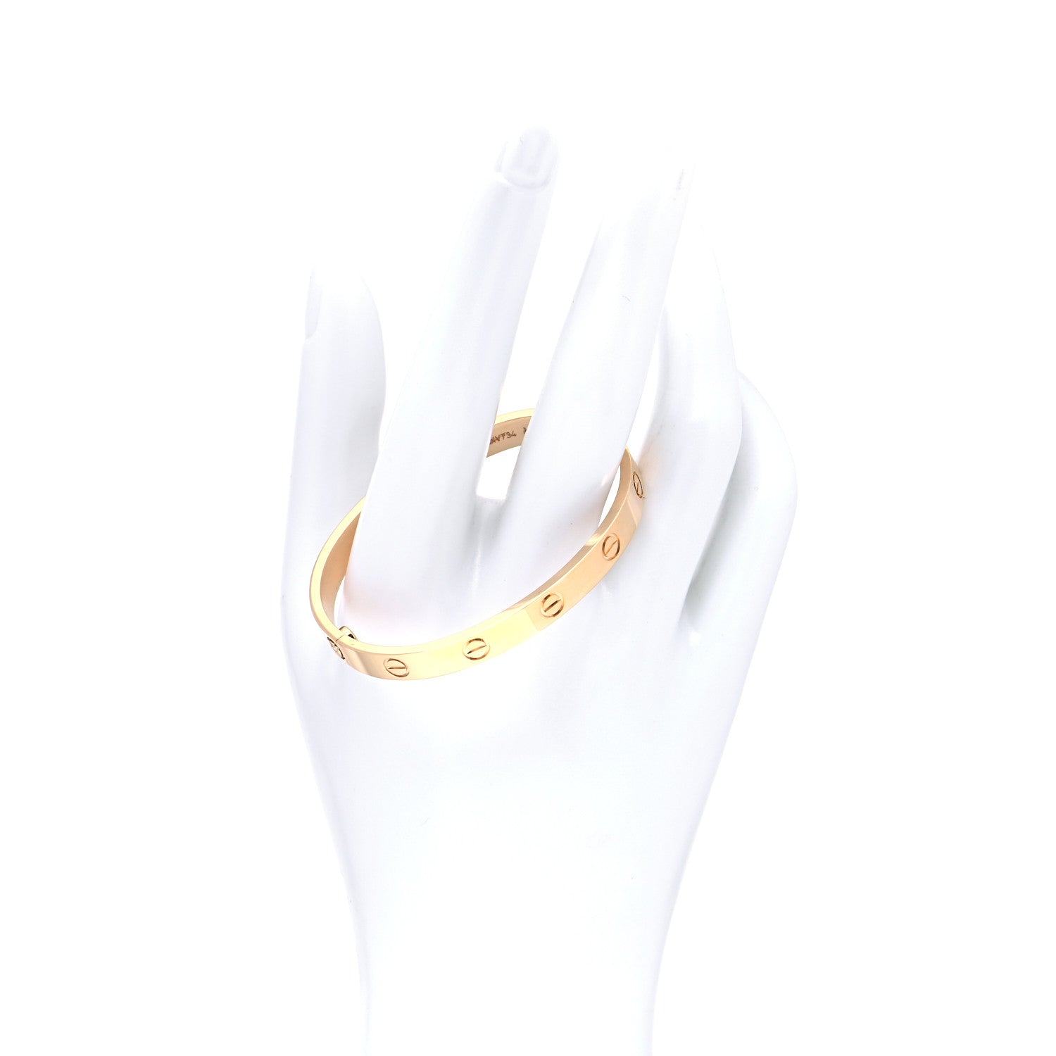 Cartier 18K Yellow Gold LOVE Bracelet 16 2 of 8