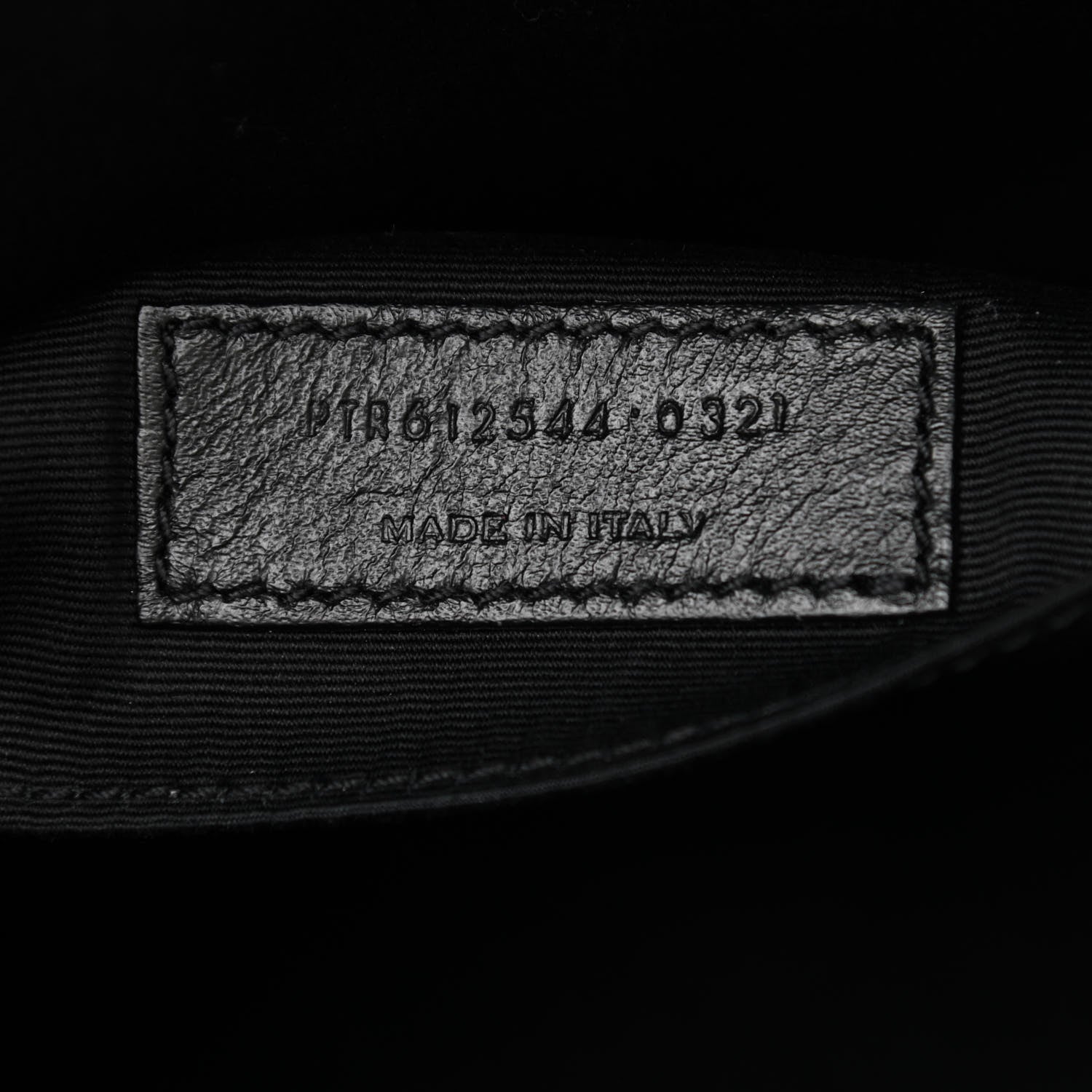 Saint Laurent Calfskin Matelasse Monogram Lou Camera Bag Black 7 of 9