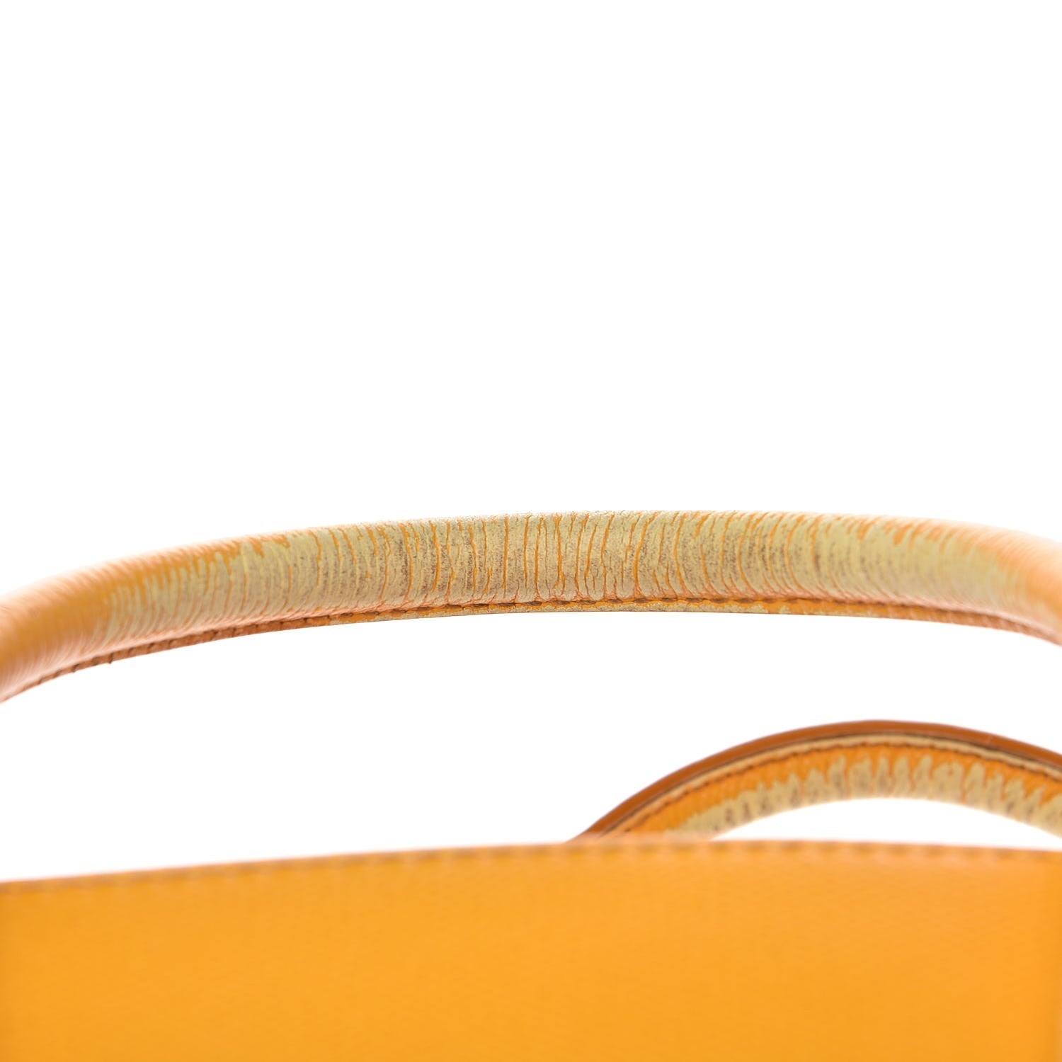 Celine Grained Calfskin Medium Phantom Luggage Saffron 19 of 19