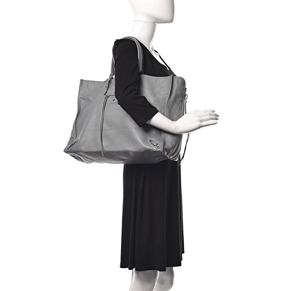 Balenciaga Veau Papier A4 Zip Around Tote Grey 2 of 13