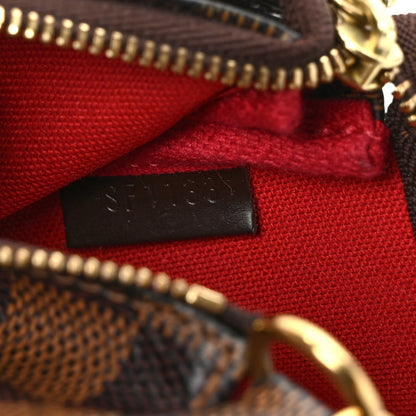 Louis Vuitton Damier Ebene Mini Pochette Accessories 7 of 12
