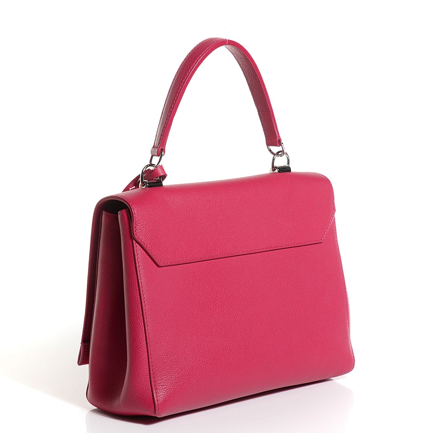 Calfskin Lockme II Top Handle Dahlia