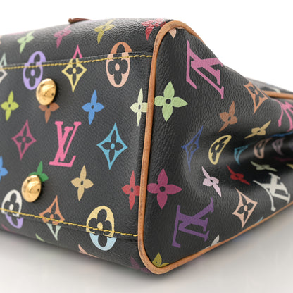 Louis Vuitton Monogram Multicolor Aurelia MM Black 9 of 11