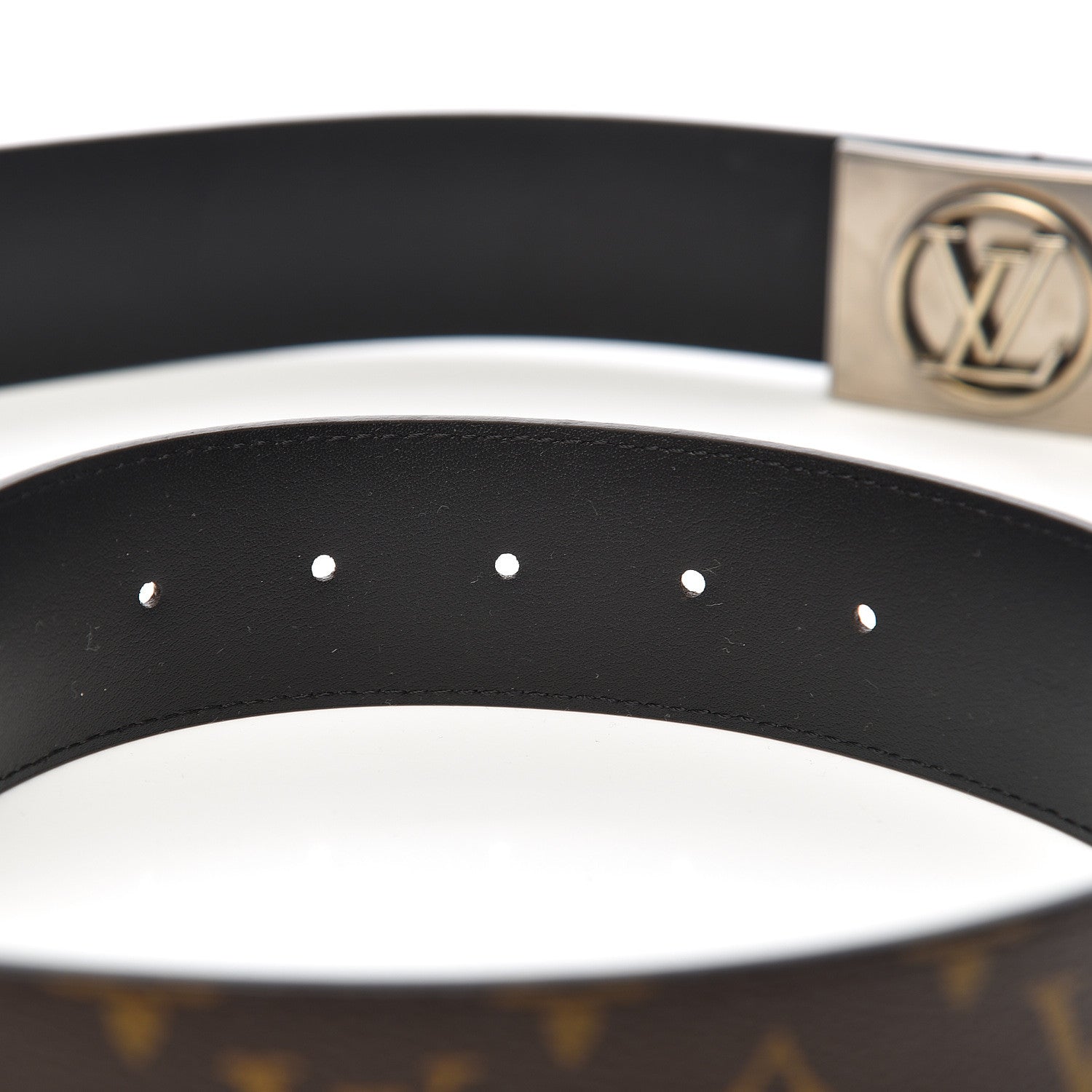 Louis Vuitton Monogram 40mm Adventurer Belt 95 38 6 of 7