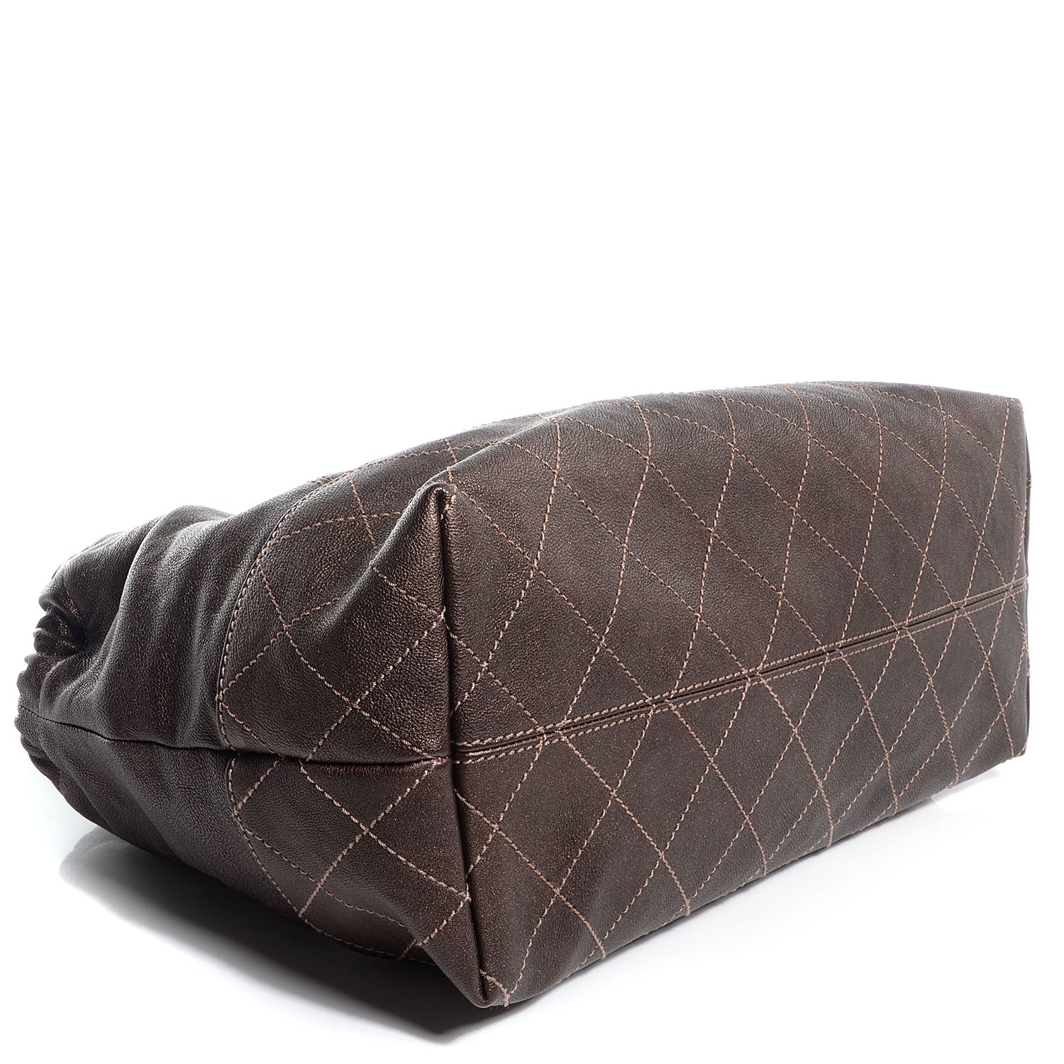 Chanel Calfskin Baby Coco Cabas Bronze 4 of 8