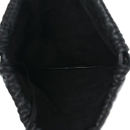 Saint Laurent Ostrich Lizard Snakeskin Patchwork Drawstring Bag Multicolor 6 of 11