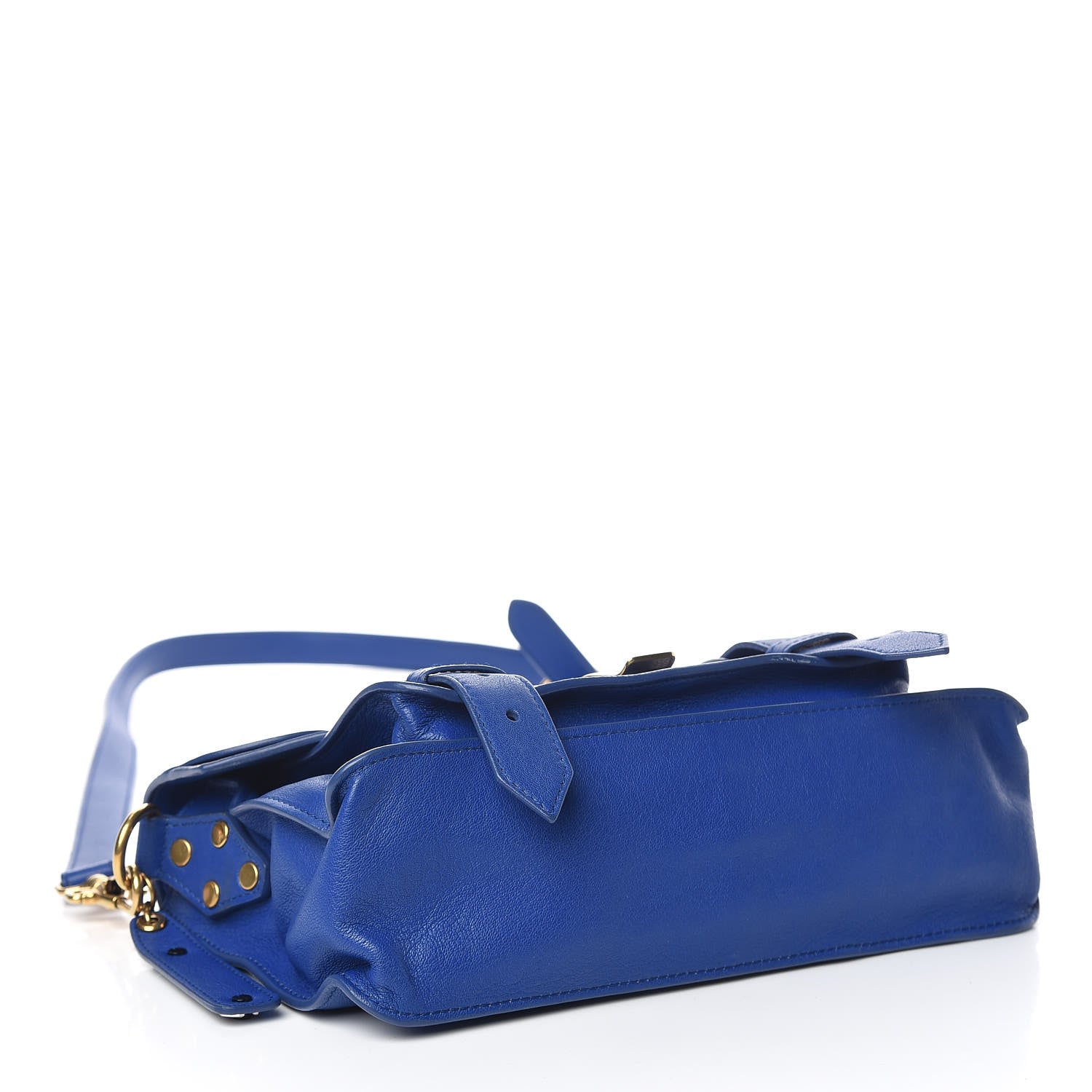 Proenza Schouler Lambskin Tiny PS1 Satchel Royal Blue 4 of 10