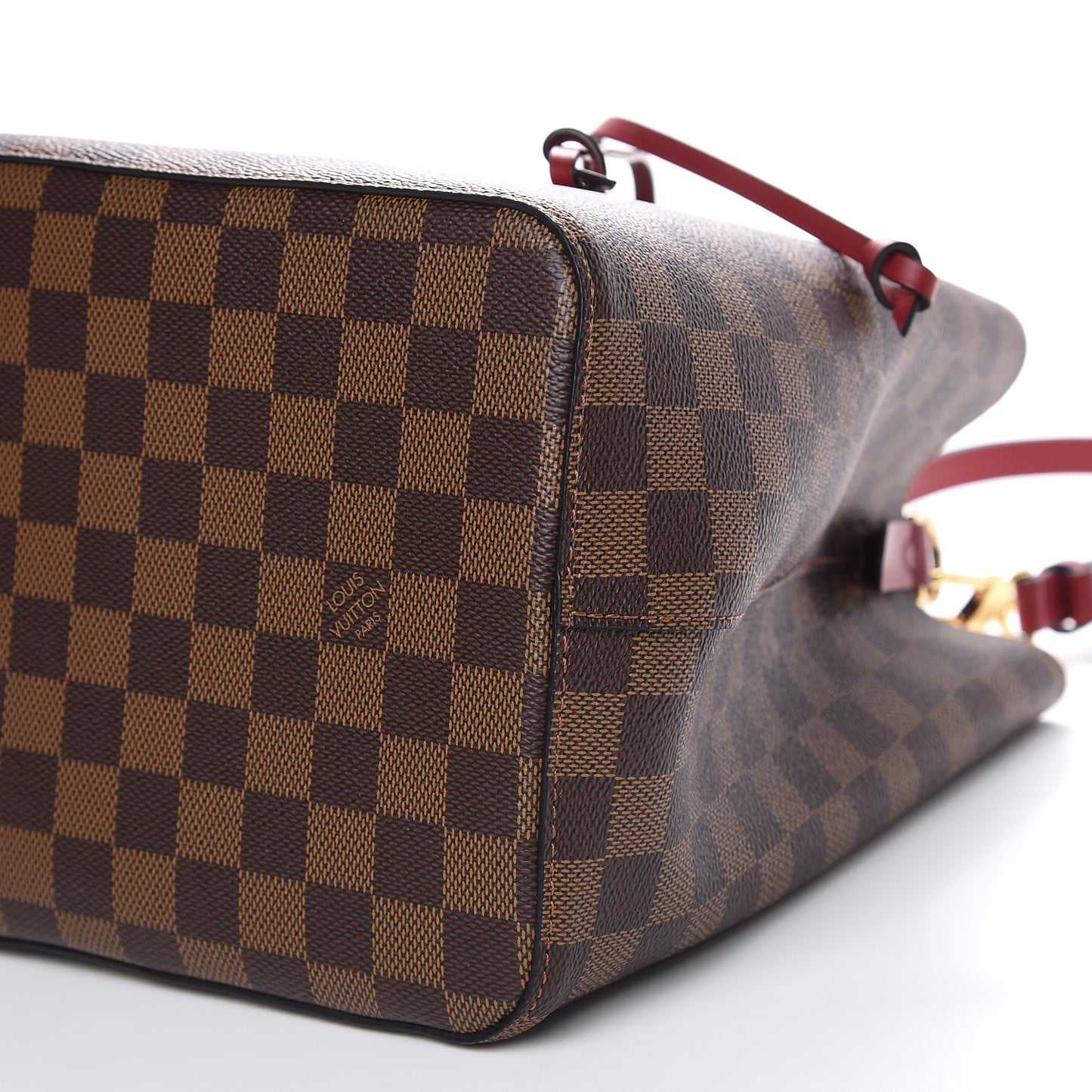 Damier Ebene Neonoe MM Cherry Berry