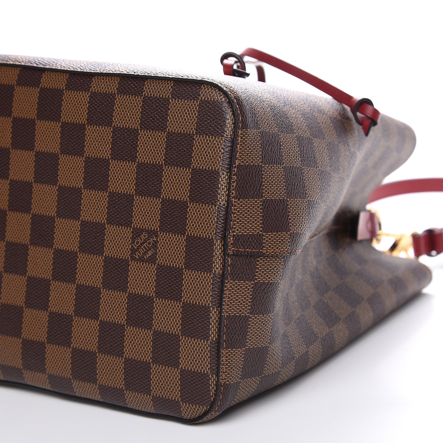 Louis Vuitton Damier Ebene Neonoe MM Cherry Berry 7 of 9