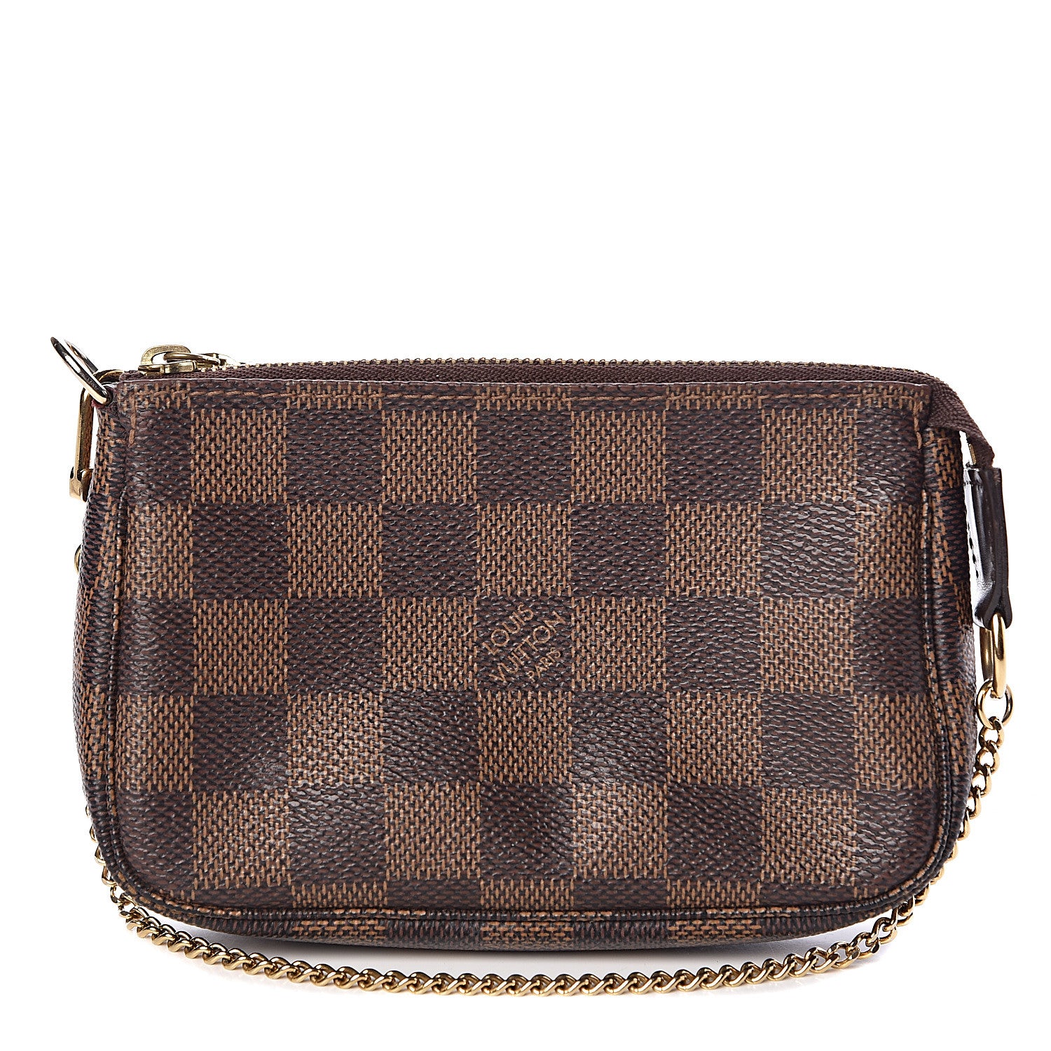 Louis Vuitton Damier Ebene Mini Pochette Accessories 1 of 9