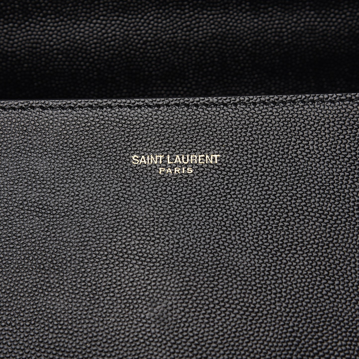 Grain de Poudre Medium Classic Monogram Cassandra Top Handle Black Rouge Legion