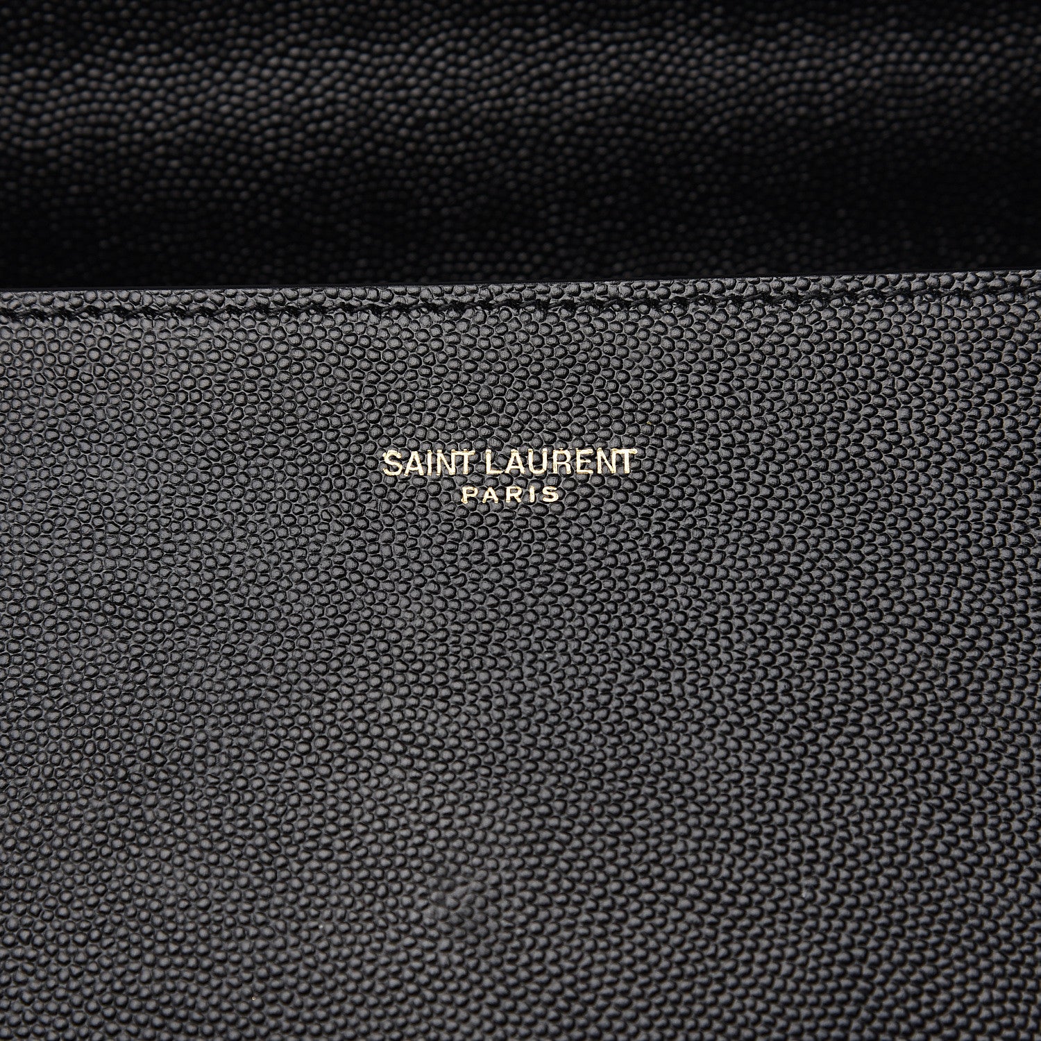Saint Laurent Grain de Poudre Medium Classic Monogram Cassandra Top Handle Black Rouge Legion 6 of 8