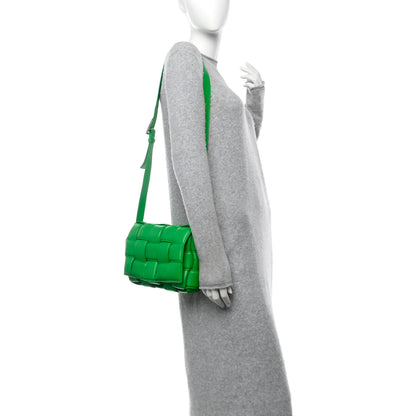 Bottega Veneta Nappa Maxi Intreccio Padded Cassette Crossbody Bag Parakeet 2 of 9