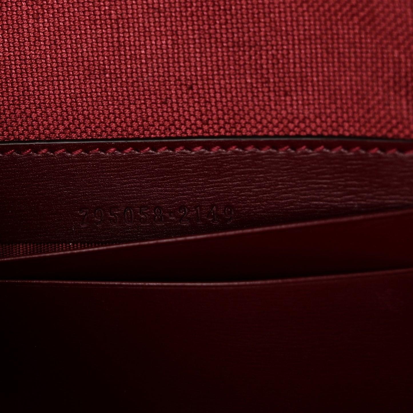GG Shadow Supreme Canvas Mini Crossbody Bag Rosso Ancora Red