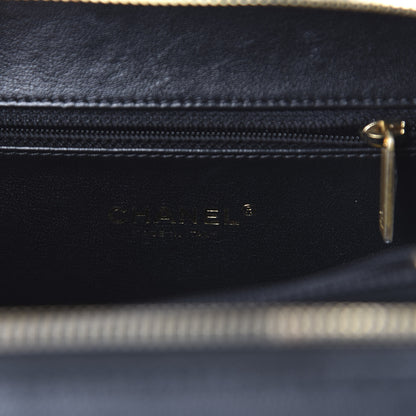 Chanel Caviar Quilted Medium CC Filigree Vanity Case Black 8 of 10