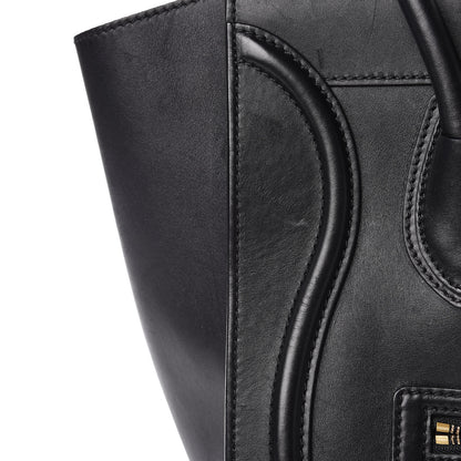 Celine Smooth Calfskin Mini Luggage Black 14 of 16