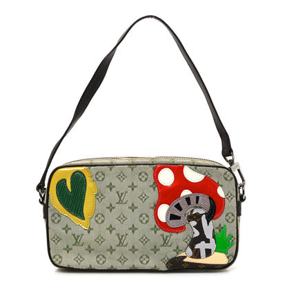 Louis Vuitton Mini Monogram Conte de Fees Mushroom Pochette Kaki 1 of 10