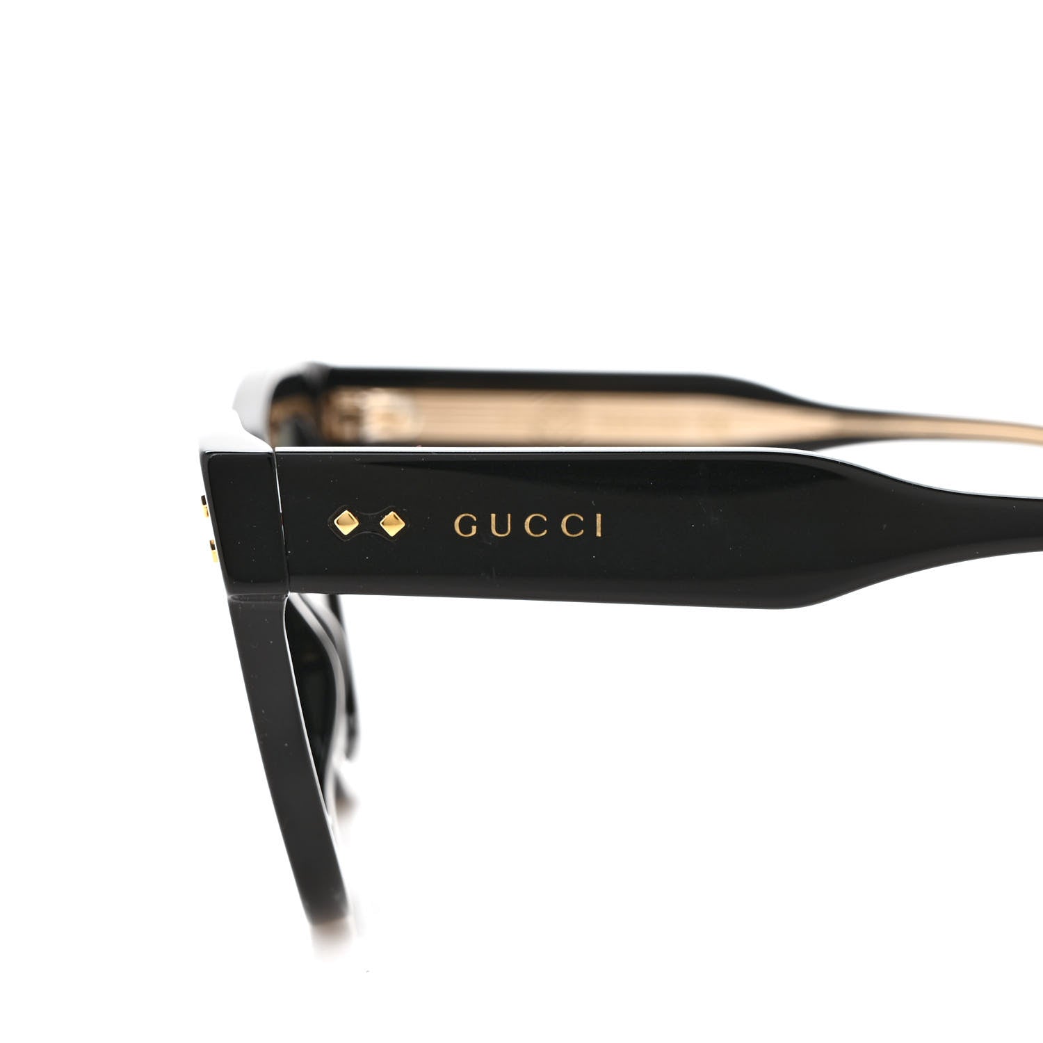 Gucci Acetate Square Frame Sunglasses GG1082S Black 3 of 9