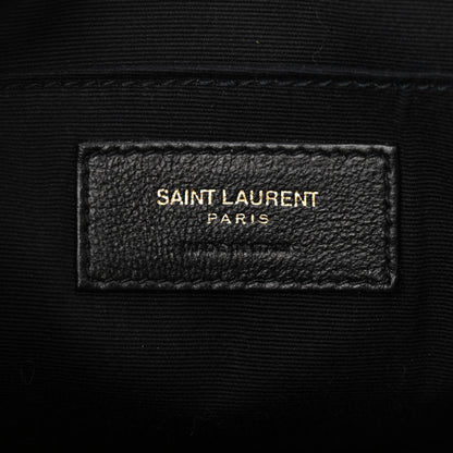Saint Laurent Calfskin Matelasse Monogram Lou Camera Bag Military Olive 5 of 9