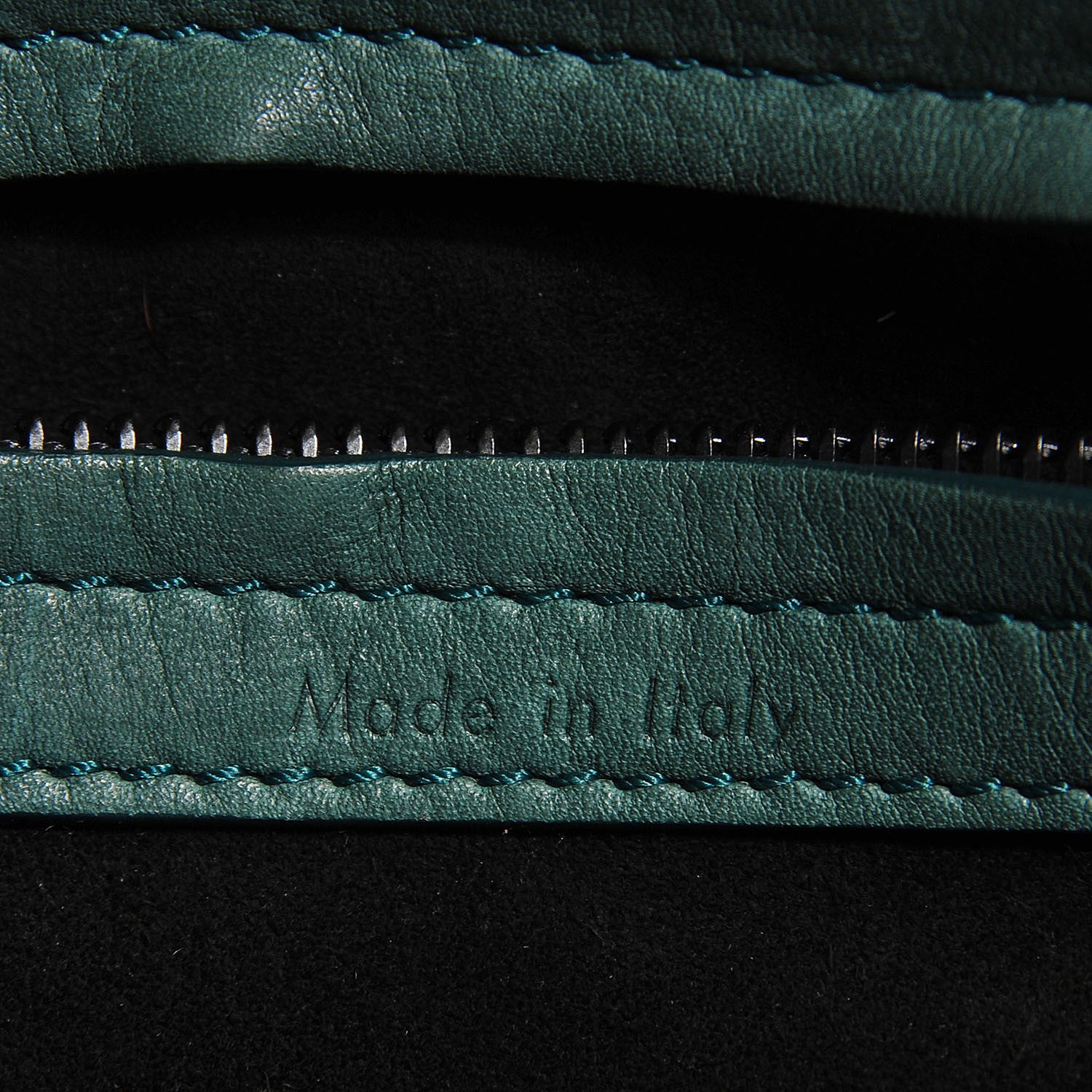 Celine Calfskin Medium Phantom Luggage Emerald Green 17 of 20