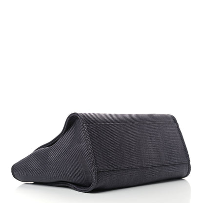 Chanel Canvas Medium Deauville Tote Black 3 of 9