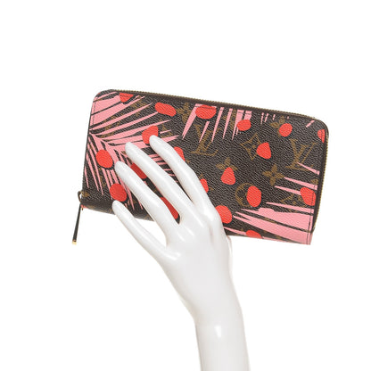 Louis Vuitton Monogram Jungle Dots Zippy Wallet Sugar Pink Poppy 2 of 7