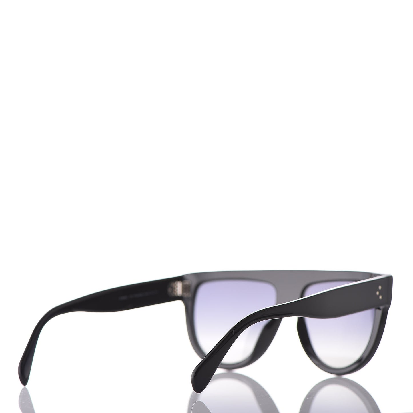 Acetate Aviator Polarized Sunglasses CL 40001 Black