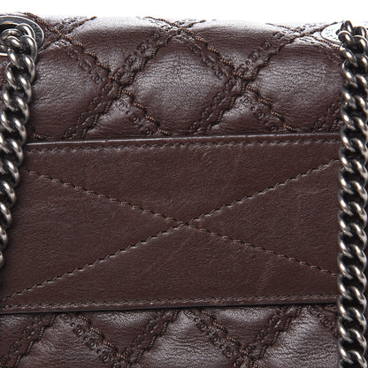 Chanel Calfskin Coco Sporran Small Tassel Flap Dark Brown 10 of 12