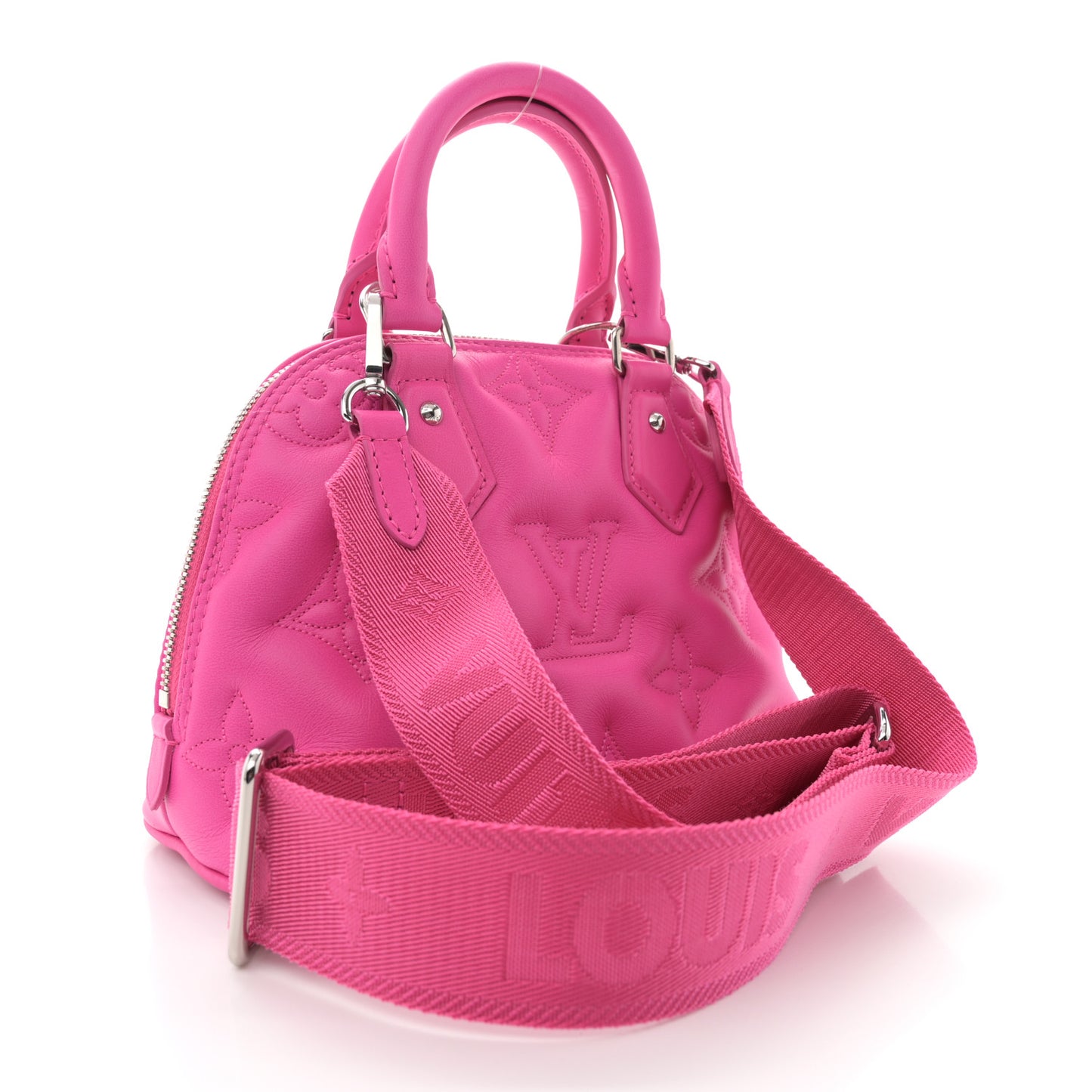 Calfskin Bubblegram Alma BB Rose Miami