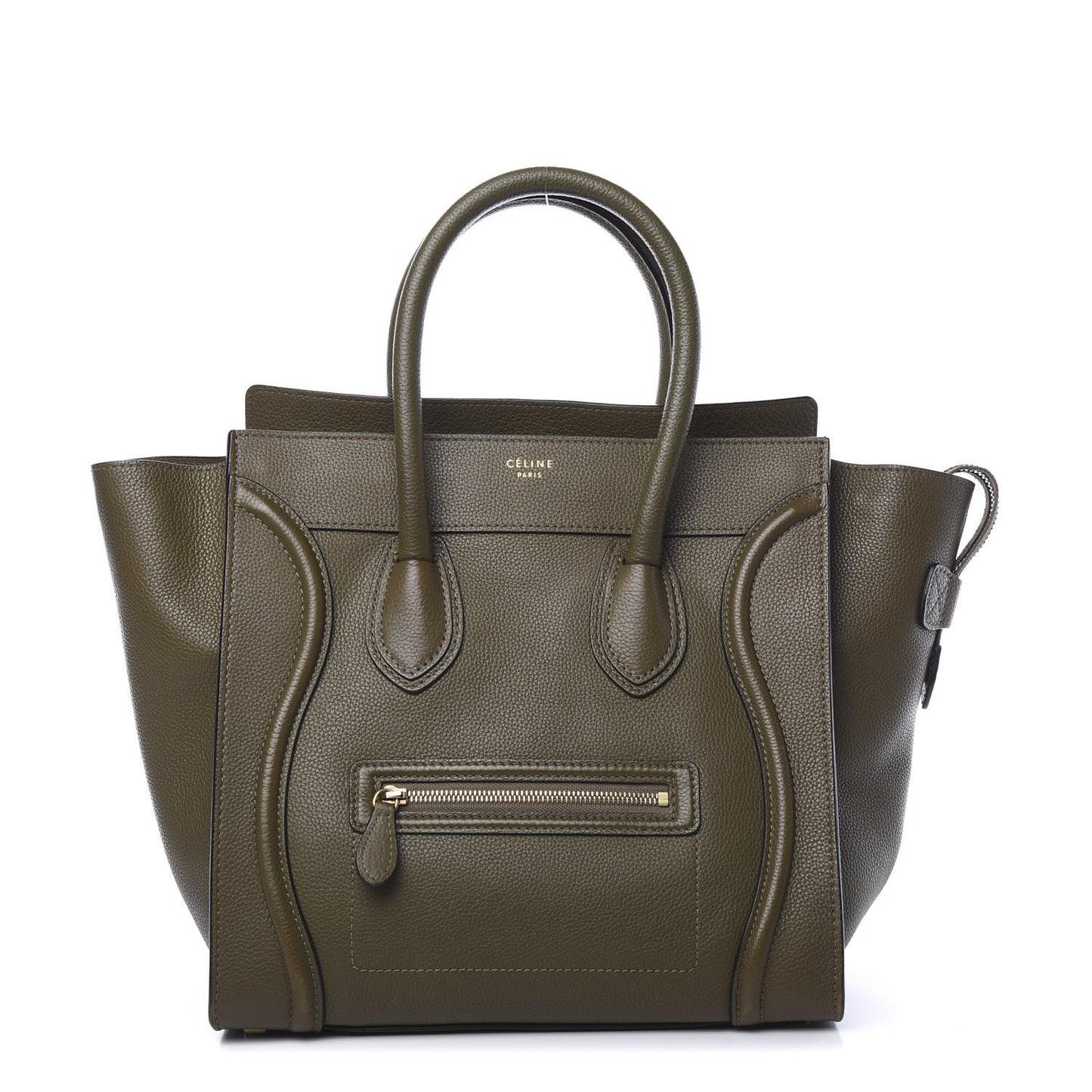 Drummed Calfskin Mini Luggage Jungle