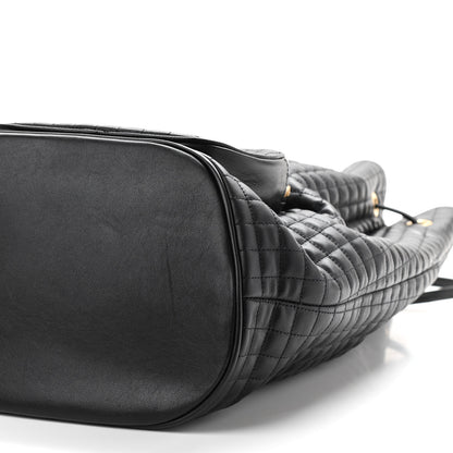 Celine Calfskin Quilted Medium C Backpack Black 11 of 11