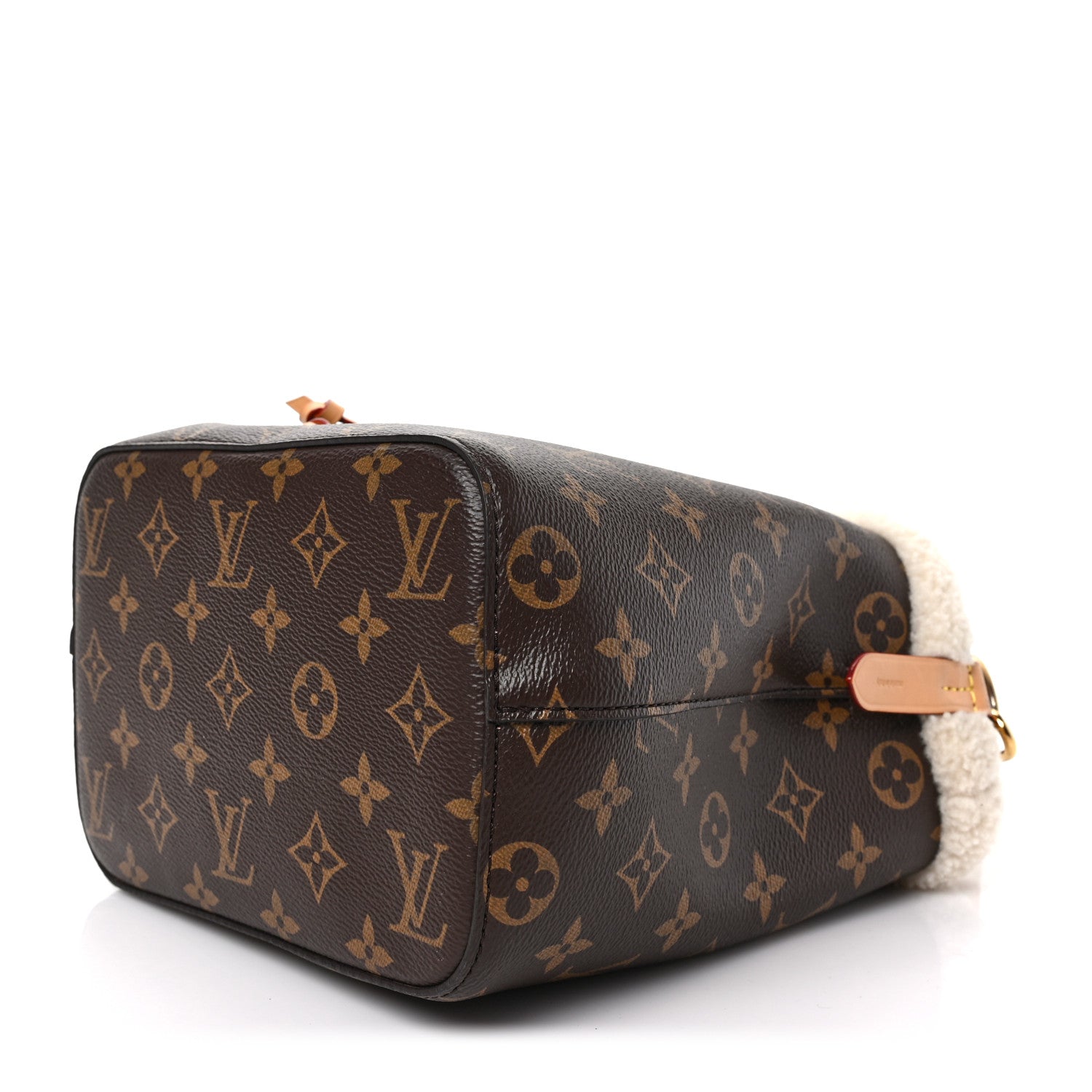 Louis Vuitton Monogram Shearling Cozygram Neonoe BB 9 of 9