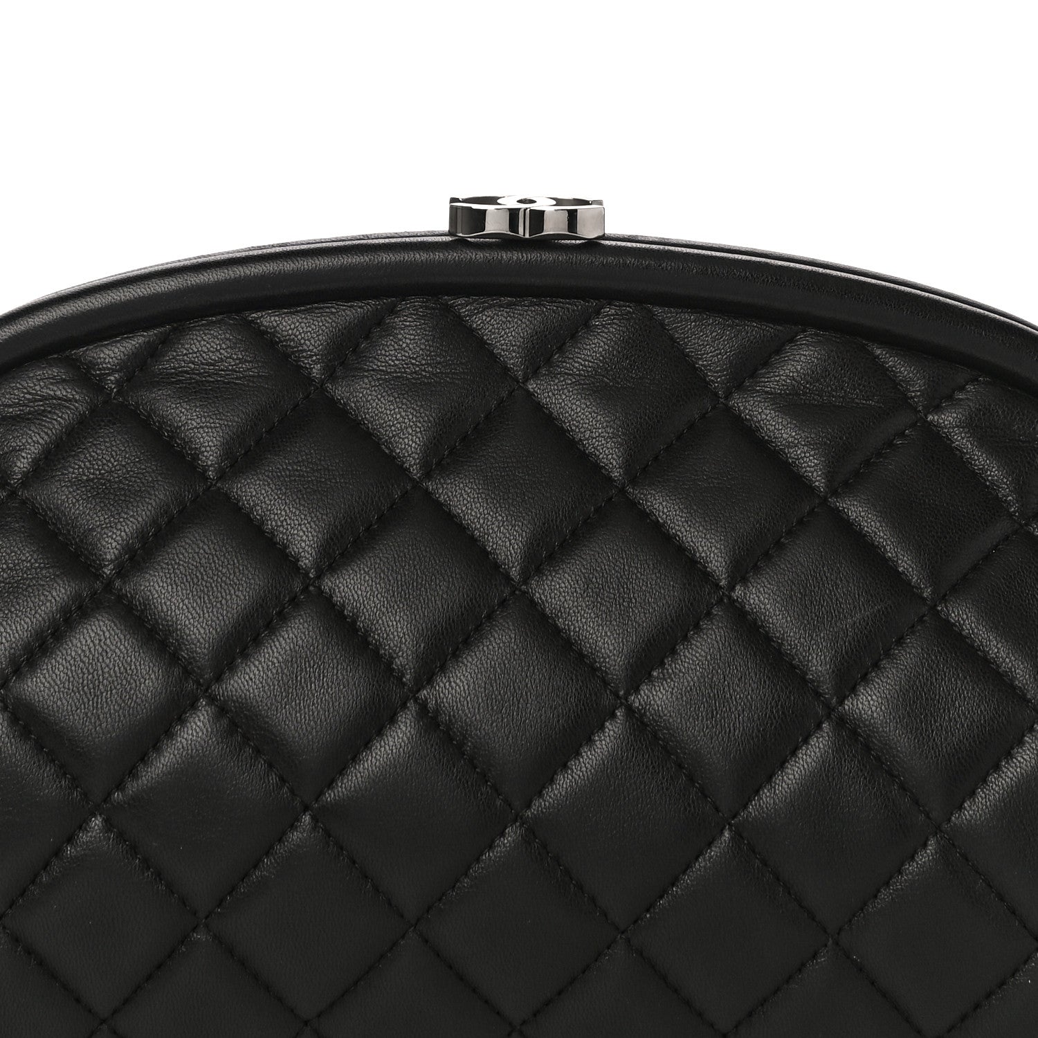 Chanel Lambskin Quilted Timeless Clutch Black 12 of 12