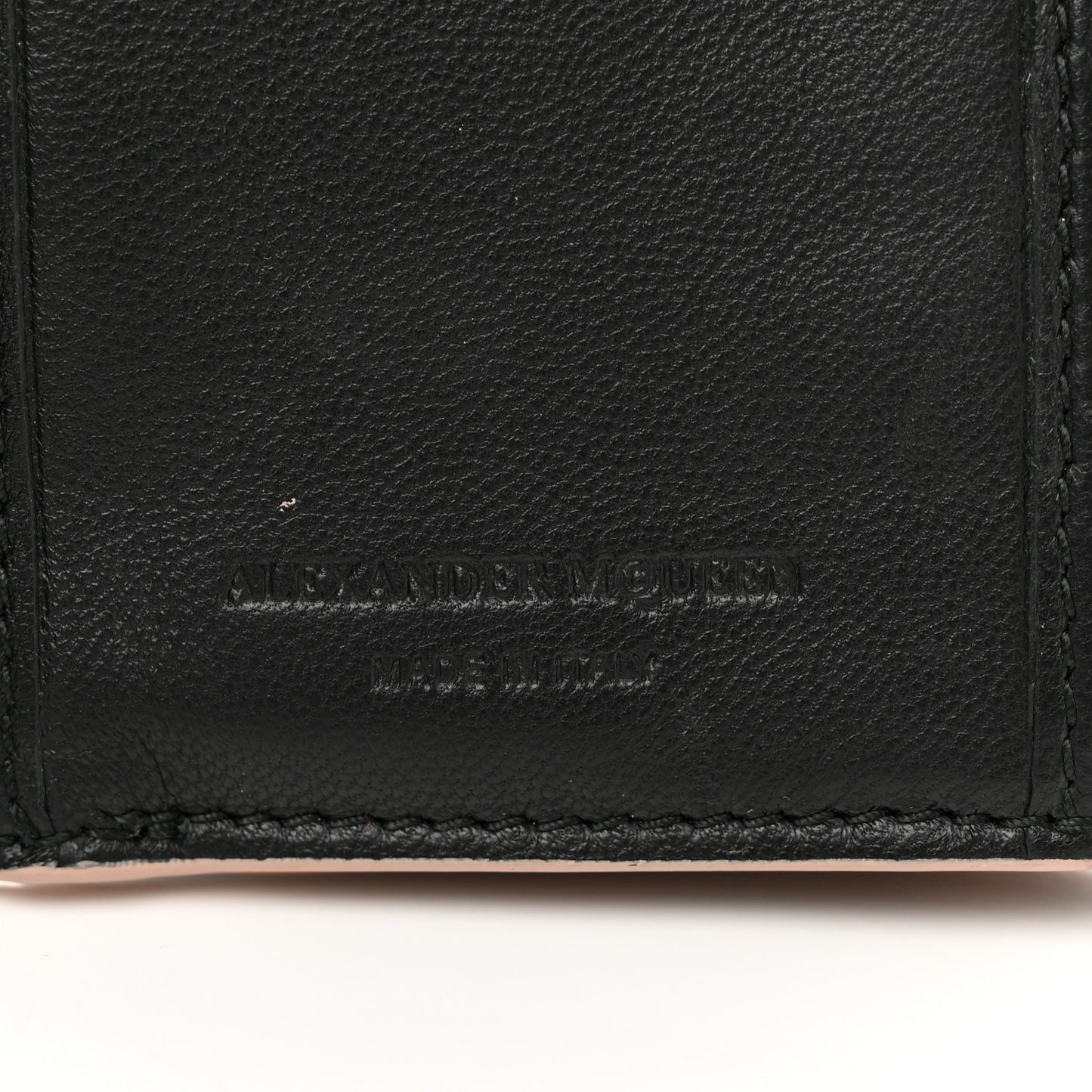 Calfskin Skull Continental Wallet Light Pink