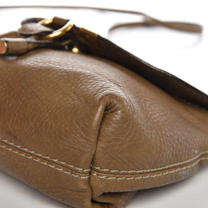 Chloe Calfskin Marcie Pochette Crossbody Bag Nut 9 of 12