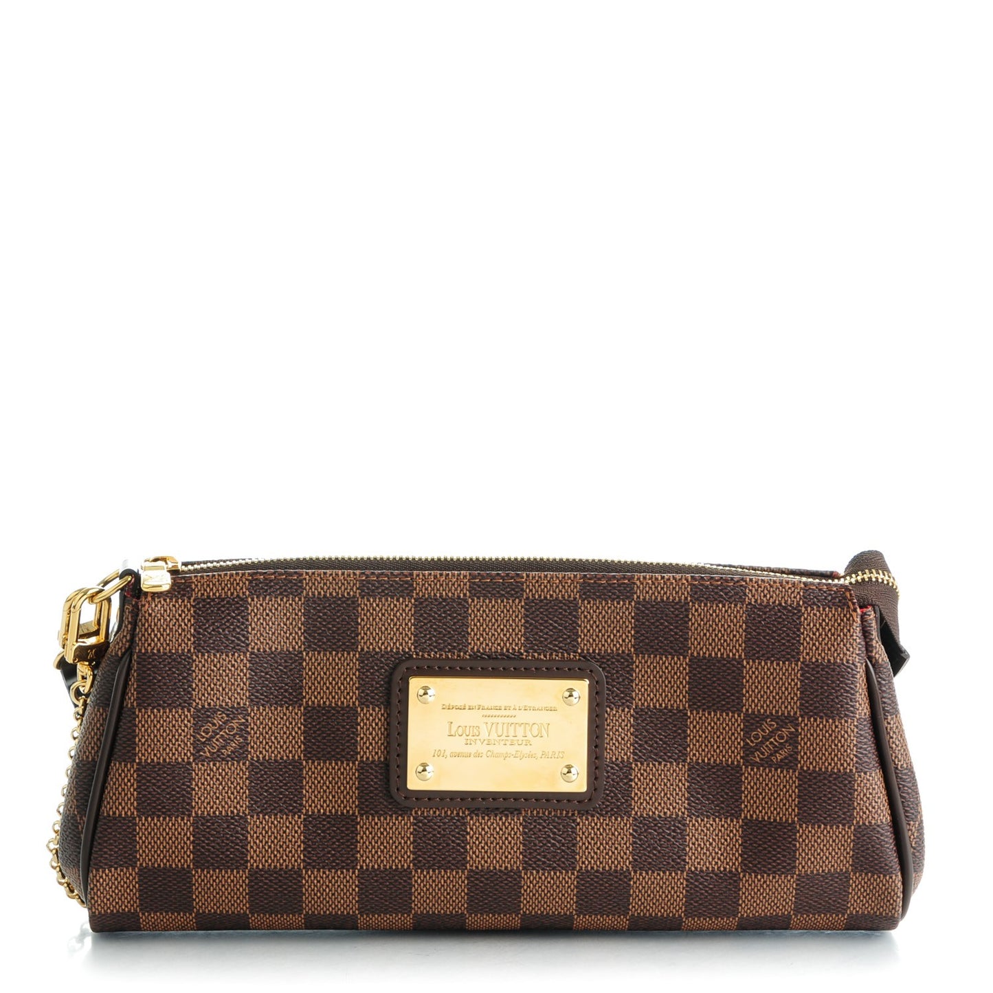 Damier Ebene Eva Clutch