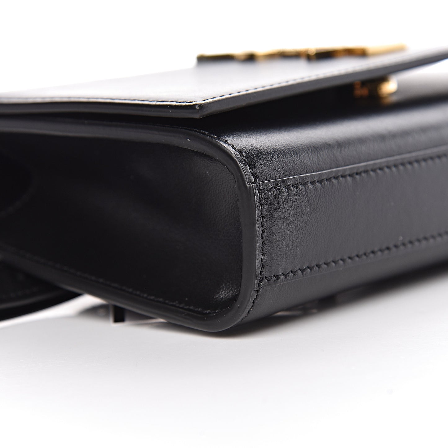 Smooth Calfskin Monogram Kate Belt Bag Black
