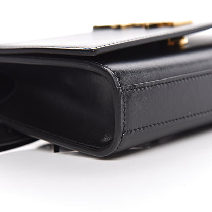 Saint Laurent Smooth Calfskin Monogram Kate Belt Bag Black 8 of 10