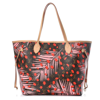 Louis Vuitton Monogram Jungle Dots Neo Neverfull MM Sugar Pink Poppy 1 of 8